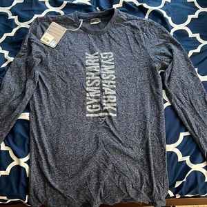 Gymshark LS T-Shirt Sapphire Blue Marl